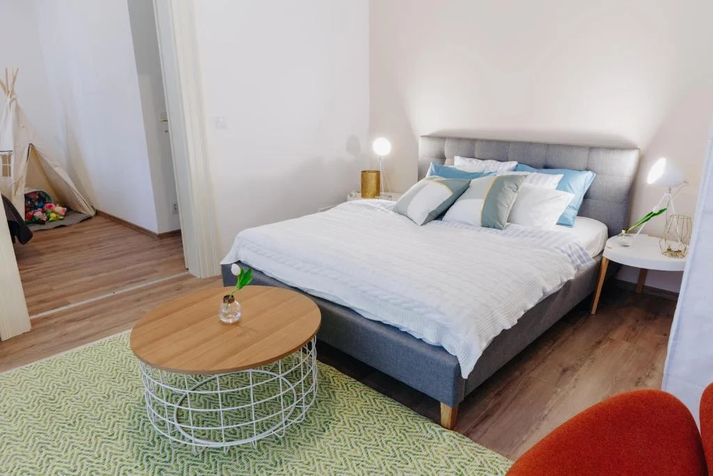 Druhá King spací zóna v apartmánu kategorie Deluxe XXL